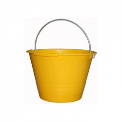 PVC YELLOW BUCKET
