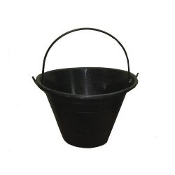 pvc black bucket